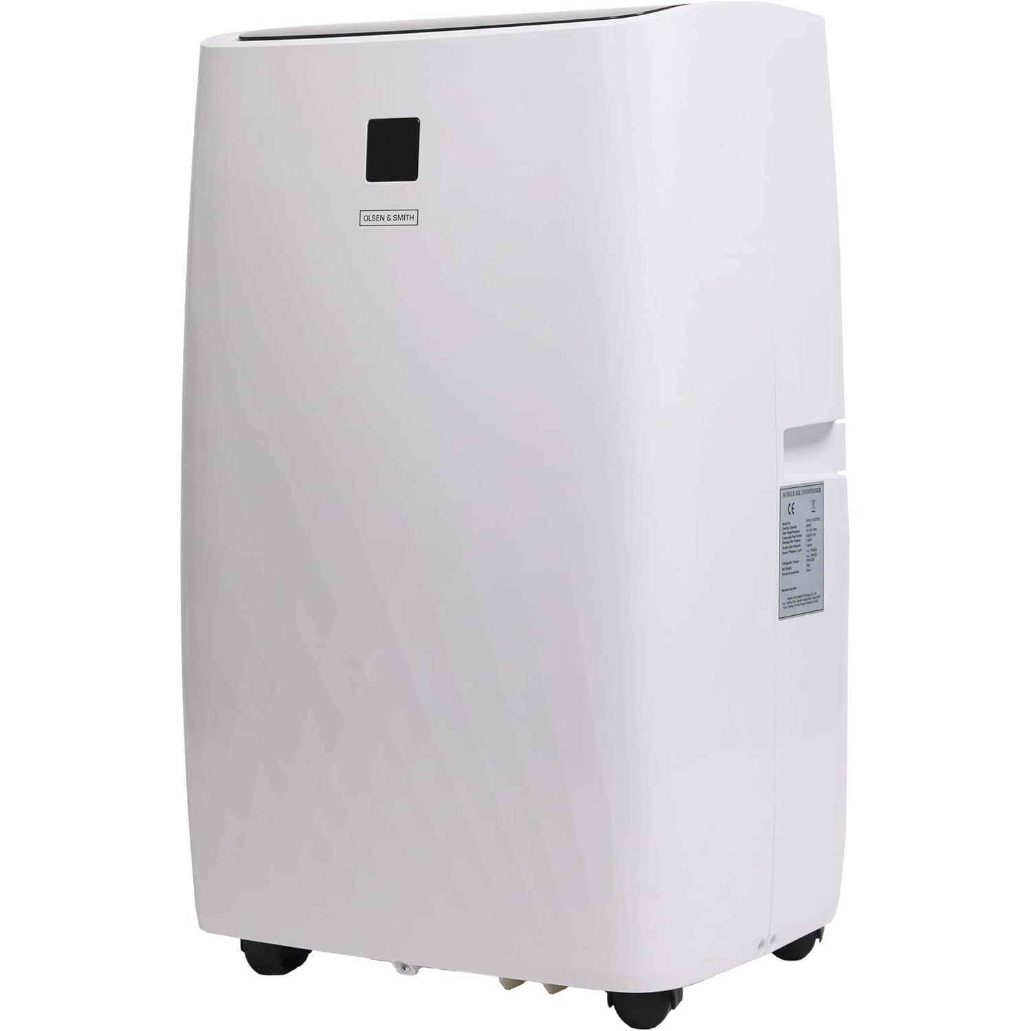 Olsen & Smith 12000 BTU 3-in-1 Paortable Air Conditioning Unit, Air Conditioner AC Air Con Cooler with Cooling, Fan & Dehumidifier Functions, 24H Timer with Window Kit & Remote Control, White