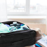 5 Cities (55x35x20cm) Lightweight Cabin Hand Luggage (x2), Approved For Ryanair/easyJet/British Airways and more!