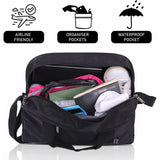 5 Cities British Airways Maximum Size Bundle, 56x45x25cm Large Cabin Softshell Suitcase & 40x30x15cm Under Seat Holdall