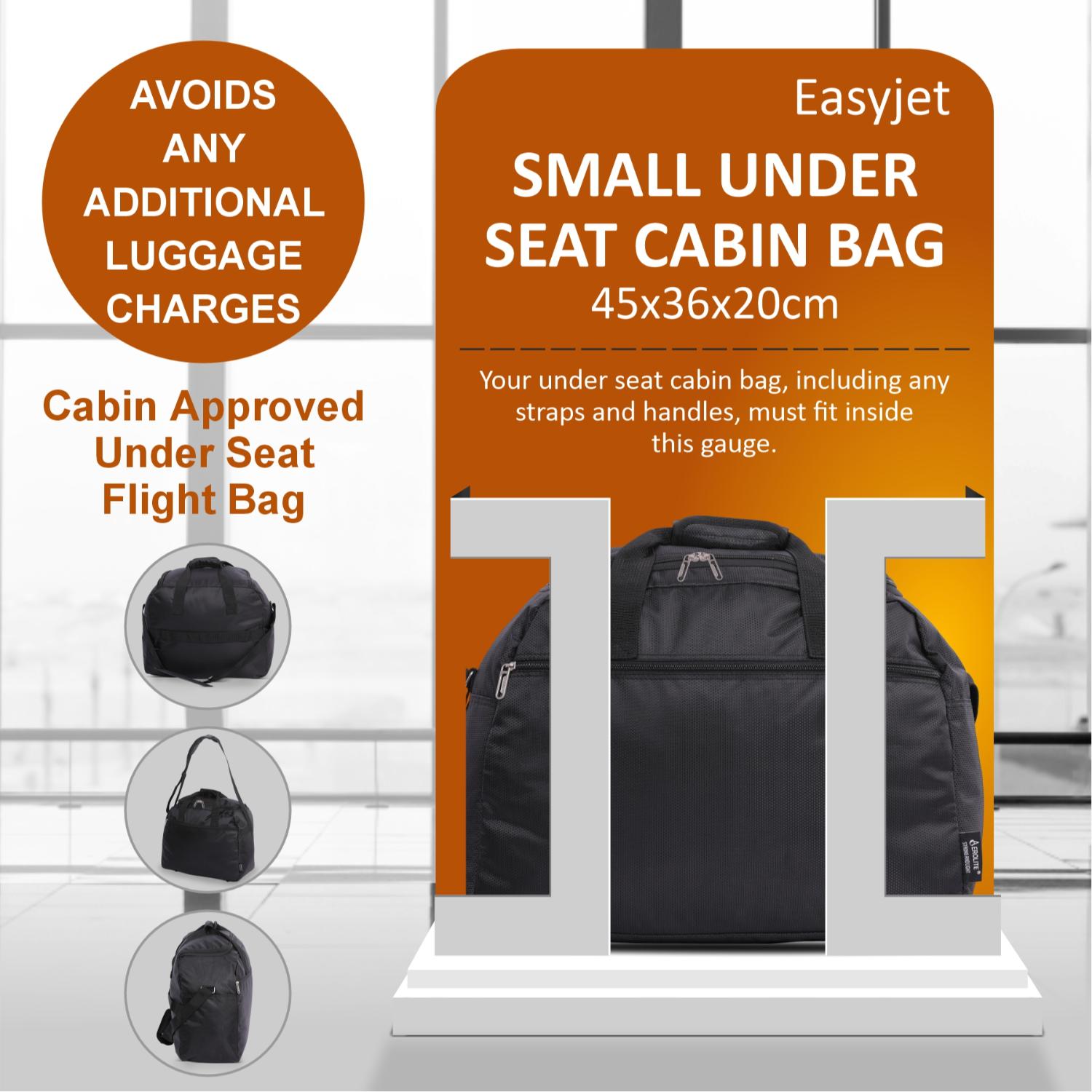 Aerolite Lightweight 55cm 4 Wheel Travel Carry On Hand Cabin Luggage Suitcase Navy Blue Plum Approved for easyJet British Airways Ryanair and More