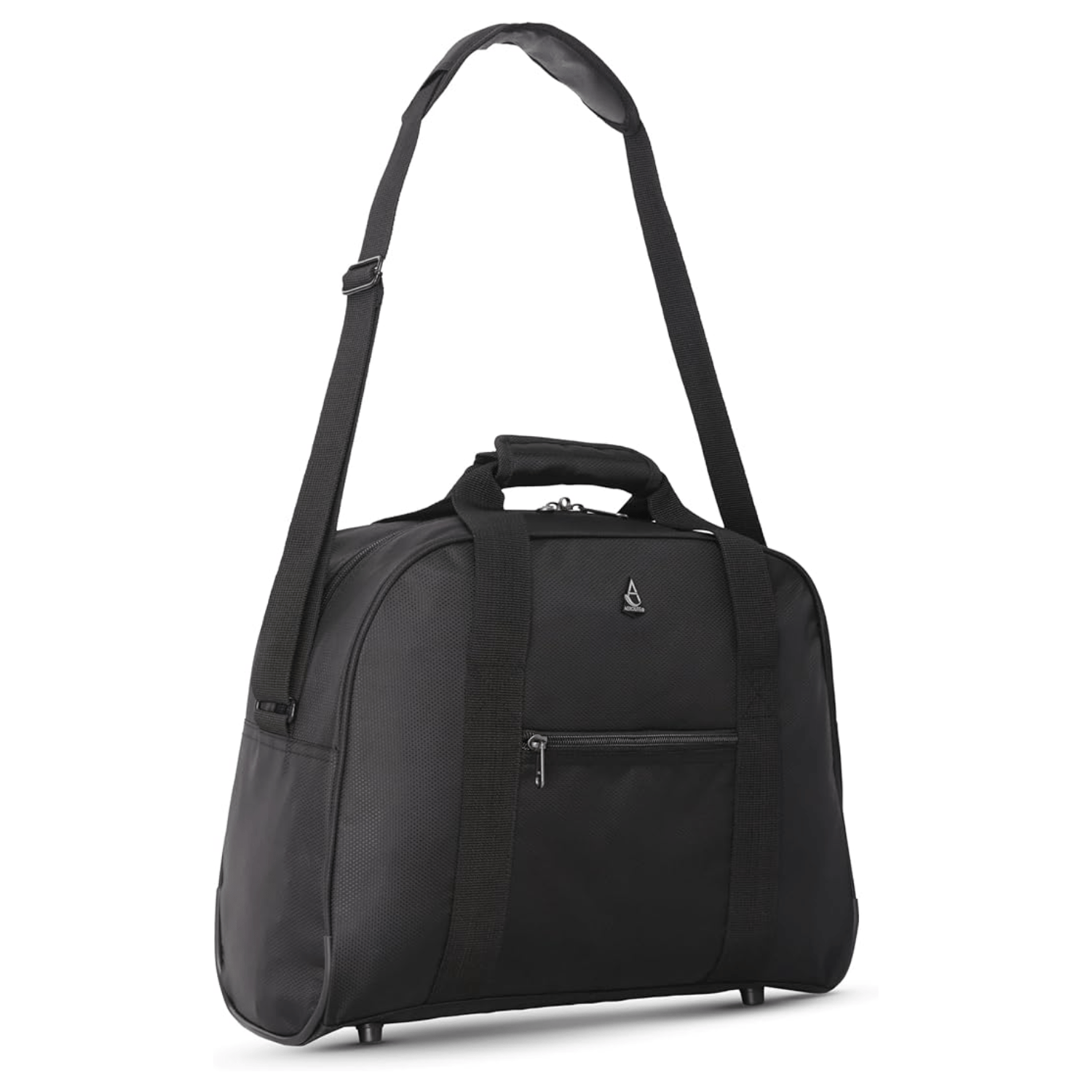 AEROLITE 40x30x15 New and Improved 2025 British Airways, EasyJet, Virgin Atlantic, KLM Holdall, Cabin Luggage Under Seat Flight Bag, Black