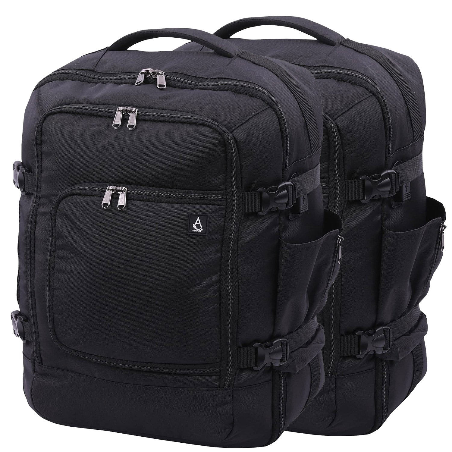 Aerolite 40x30x20cm Ryanair & Wizz Air Maximum Cabin Size Eco-Friendly Backpack ♻️ Lightweight Travel Bag with YKK Zippers & 5-Year Warranty