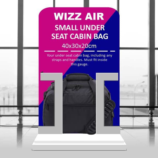 Aerolite 40x30x20cm Ryanair & Wizz Air Maximum Size Eco-Friendly ♻️ Cabin Bag, Holdall, Flight Bag with 5 Year Guarantee
