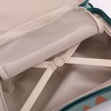 Aerolite MiniMax Childrens Ride - On Suitcase Fits 45x36x20cm EasyJet Maximum Size Kids Hand Luggage With Wheels 29L, Free Neck Pillow, Travel Bag & Stickers (Blue) - Aerolite UK