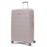 Aerolite XL 32in (144L) Lightweight Polypropylene Hard Shell Suitcase, Extra Large Check-In Luggage with 4 Spinner Wheels, TSA Lock, Waterproof Pocket - Cream