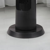 Olsen & Smith 36 Inch 27dB Ultra-Powerful & Silent Tower Fan – Smart Bladeless Design with Remote, 4 Speed Modes, 90° Oscillation, 12H Timer, LED Display – Matte Black