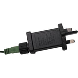 Olsen & Smith 6ft Pre - Lit Christmas Tree - Artificial PVC Xmas Tree with 750 Branch Tips, 300 Multi - Coloured LED Lights, and Sturdy Metal Stand - Perfect for Holiday Home Décor - Packed Direct UK