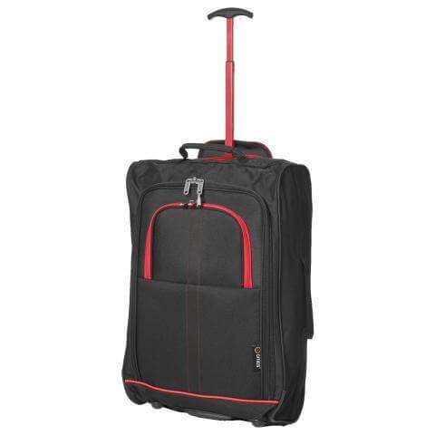 5 Cities (55x35x20cm) Lightweight Cabin Hand Luggage - Packed Direct UK