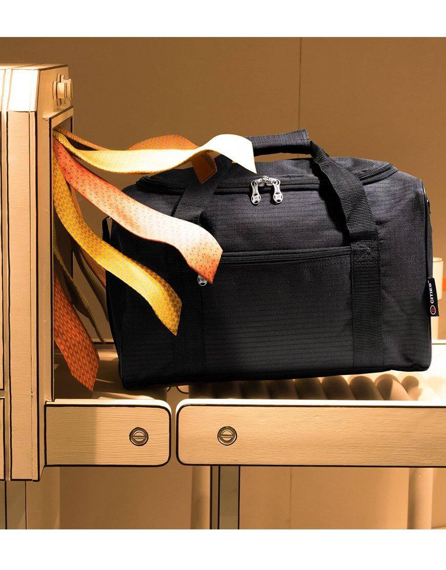 5 Cities (55x35x20cm) Lightweight Cabin Hand Luggage and (40x20x25cm) Holdall Flight Bag - Packed Direct UK