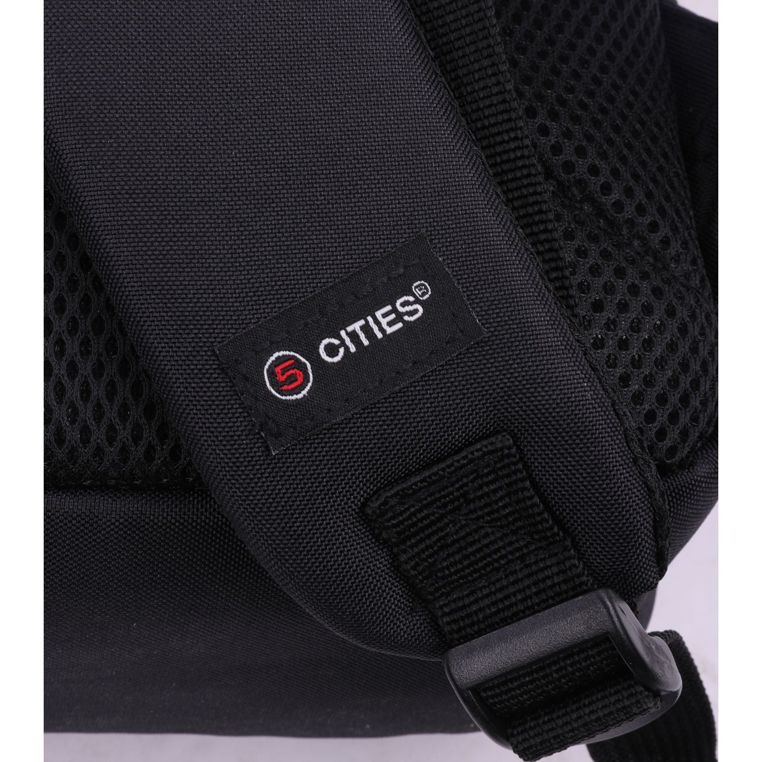 5 CITIES 40x30x10 New and Improved 2025 British Airways, Virgin Atlantic, EasyJet Holdall Cabin Luggage Under Seat Flight Bag, Black