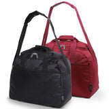 Aerolite (45x36x20cm) New and Improved 2023 easyJet Maximum Size Holdall Cabin Luggage Under Seat Flight Bag, Black - Packed Direct UK