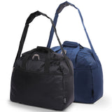 Aerolite (45x36x20cm) New and Improved 2023 easyJet Maximum Size Holdall Cabin Luggage Under Seat Flight Bag, Black - Packed Direct UK