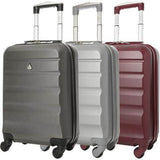 Aerolite (55x35x20cm) Lightweight Hard Shell Cabin Hand Luggage (x3 Set) - Packed Direct UK