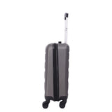 Aerolite (55x40x20cm) Ryanair Maximum Lightweight Hard Shell Cabin Hand Luggage, 4 Wheels - Packed Direct UK