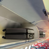 Aerolite (55x40x20cm) Ryanair Maximum Lightweight Hard Shell Cabin Hand Luggage, 4 Wheels - Packed Direct UK