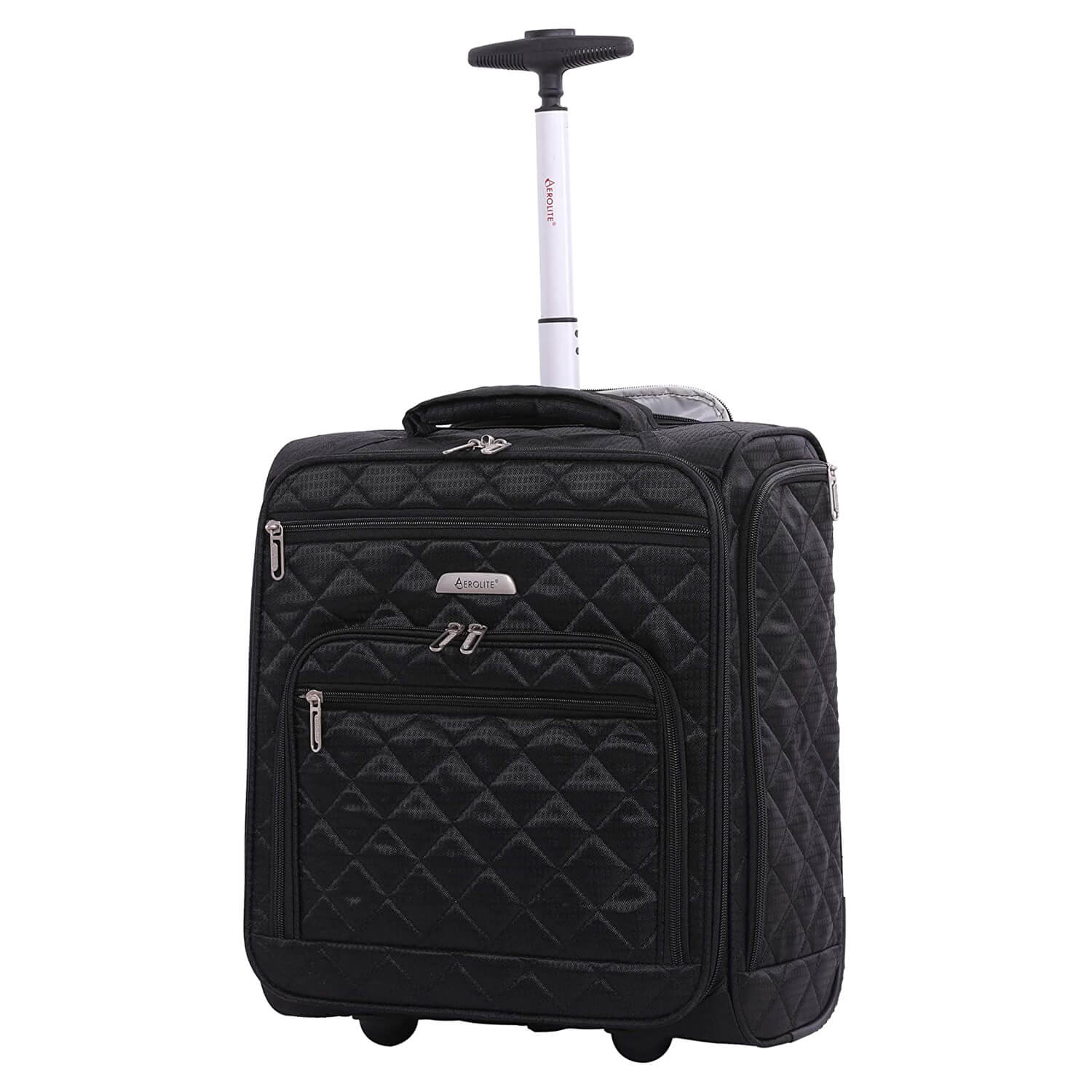 Aerolite easyJet Carry On Cabin Hand Luggage Under Seat Trolley Bag Suitcase 42x32x20cm 28L, Fits easyJet Hand Cabin Luggage 45x36x20 - Packed Direct UK