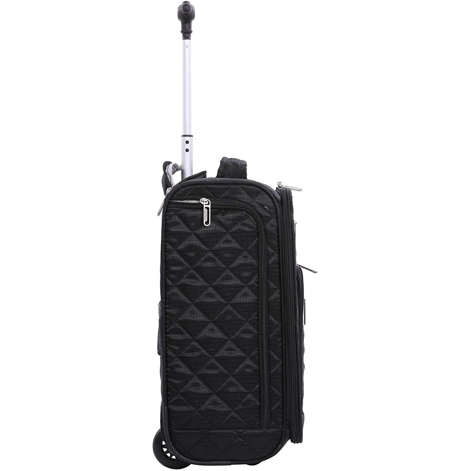 Aerolite easyJet Carry On Cabin Hand Luggage Under Seat Trolley Bag Suitcase 42x32x20cm 28L, Fits easyJet Hand Cabin Luggage 45x36x20 - Packed Direct UK