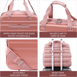 Aerolite New Summer 2022 Easyjet Maximum Size 45x36x20cm Hand Cabin Luggage Approved Hard Shell Travel Carry On Holdall Shoulder Under Seat Flight Bag with 2 Year Warranty - Packed Direct UK