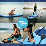 Aqua Spirit Tempo Blue 10FT iSUP Inflatable Stand up Paddle Board & Accessories - Packed Direct UK