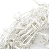Olsen & Smith 30m 98 Ft 300 LEDs IP44 Decorative Warm White Outdoor & Indoor Christmas Xmas String Fairy Lights for Living Room Hallway Garden 8 Modes - Packed Direct UK
