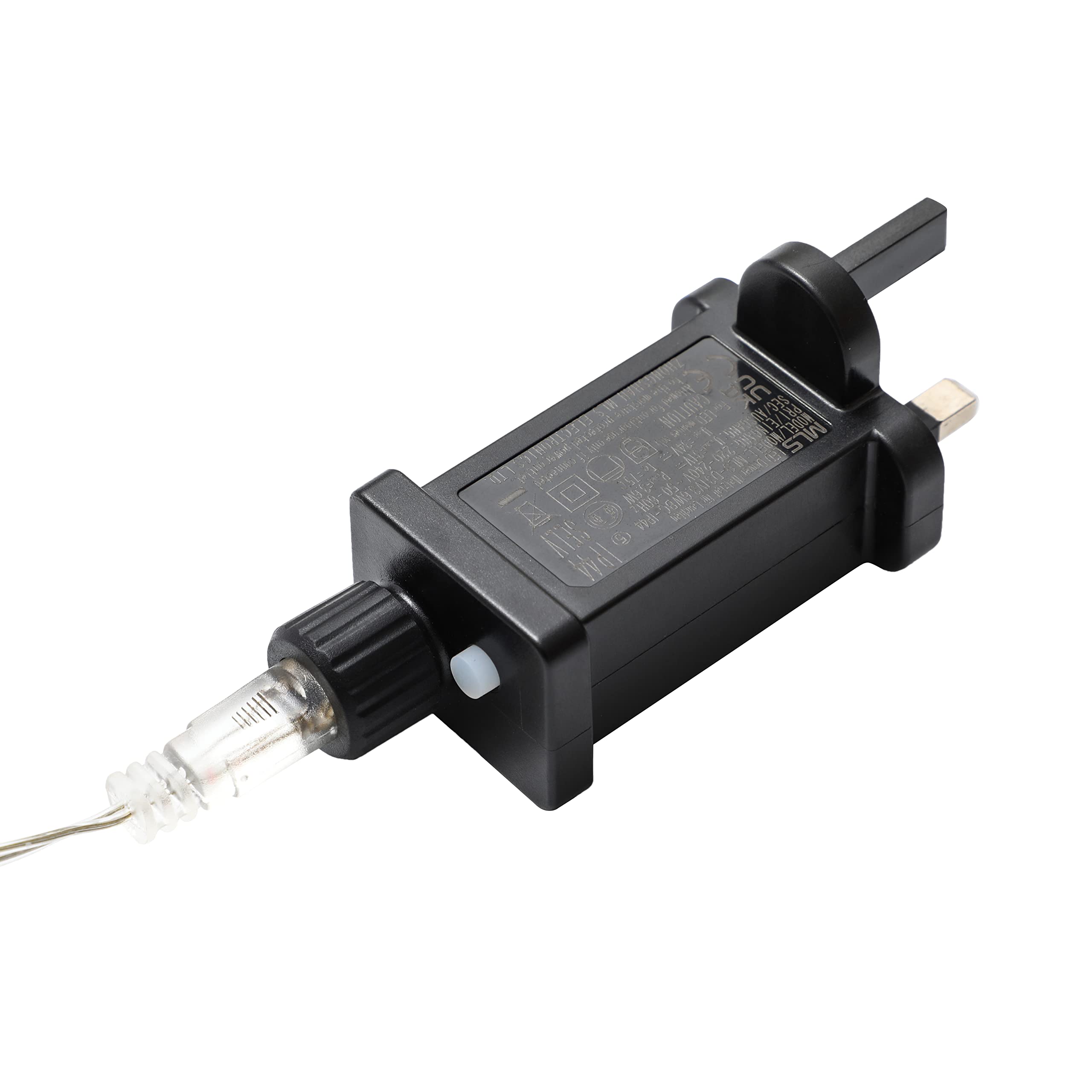 Olsen & Smith 30m 98 Ft 300 LEDs IP44 Decorative Warm White Outdoor & Indoor Christmas Xmas String Fairy Lights for Living Room Hallway Garden 8 Modes - Packed Direct UK