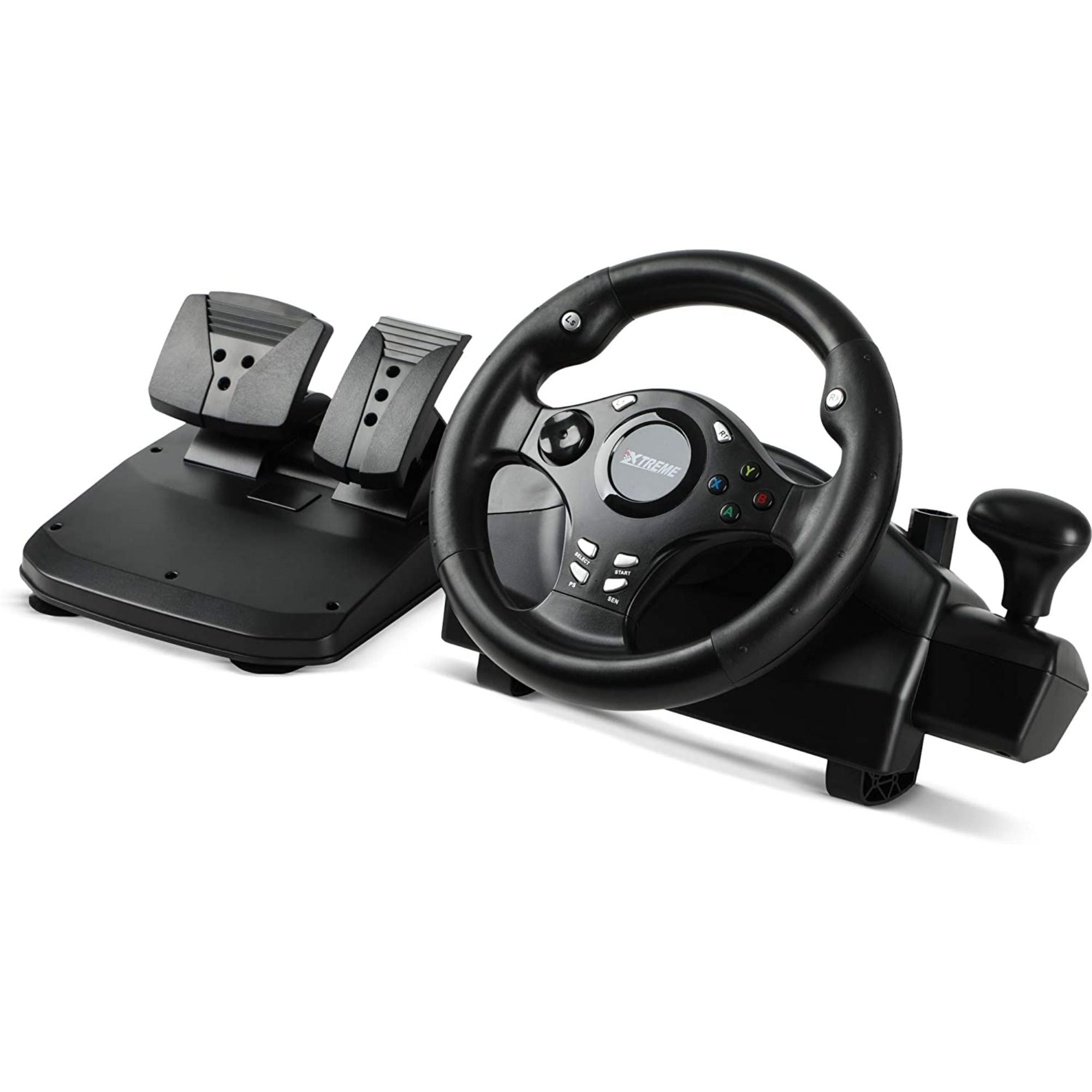 XTREME Racing Gaming Steering Wheel for PS4, Xbox One, Xbox 360