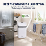Olsen & Smith 12000 BTU Portable Air Conditioner – 4-in-1 Air Conditioner, Dehumidifier & Fan with Sleep Mode, Quiet 45dB, Remote Control, 24H Timer, Window Kit Included, Energy Class A