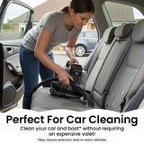 Olsen & Smith 1600W Portable Spot Cleaner Vacuum – Compact Deep Cleaning Machine for Carpets, Upholstery & Car Interiors with Dual Water Tanks, Steam Function & Multi-Tool Accessories