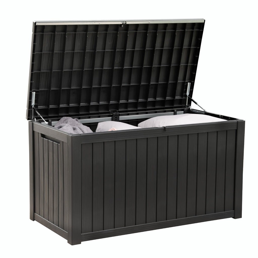 Olsen & Smith 680L Large Outdoor Garden Storage Box – Weather-Resistan ...