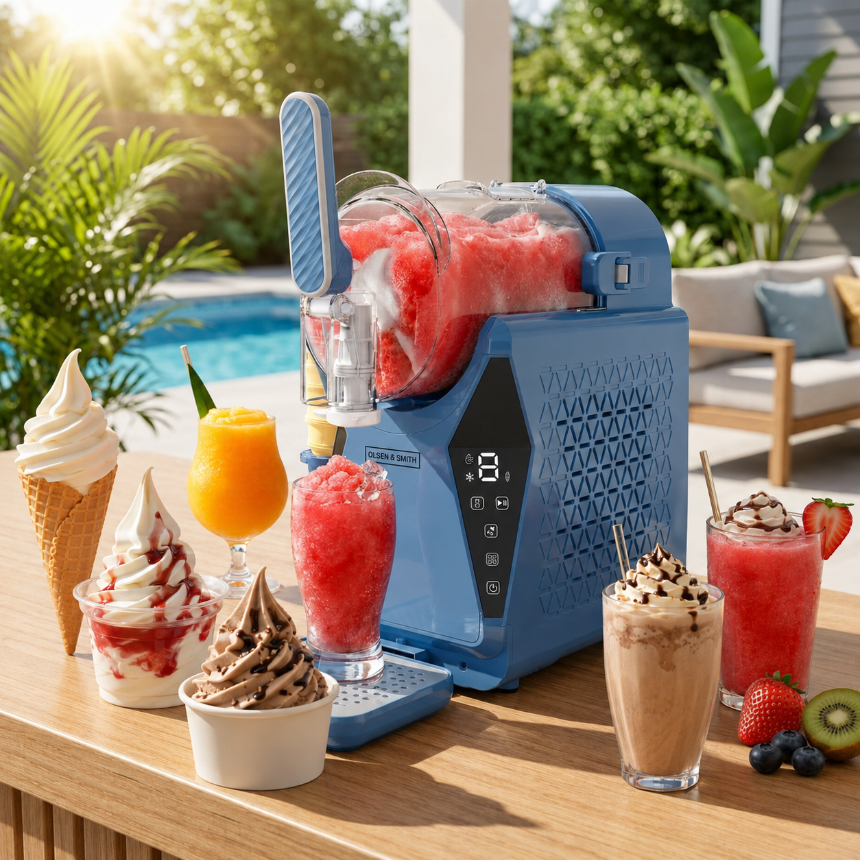 Olsen & Smith Slushie Machine Frozen Drink Maker