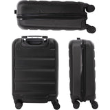 Aerolite 55cm Lightweight Hard Shell 8 Wheels Cabin Suitcase 21" (55x35x20cm), Approved for Ryanair (Priority), easyJet Plus, British Airways, Virgin Atlantic, Jet2 and More - Packed Direct UK