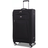 Aerolite Reinforced Super Strong and Light 4 Wheel Lightweight Hold Check in Luggage Suitcase - Packed Direct UK