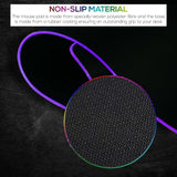 XTREME RGB Gaming Chair & Desk Bundle with Bluetooth Speakers, LED Lights, Carbon Fibre Tabletop, Headrest, Lumbar Support, Footrest & Storage Accessories