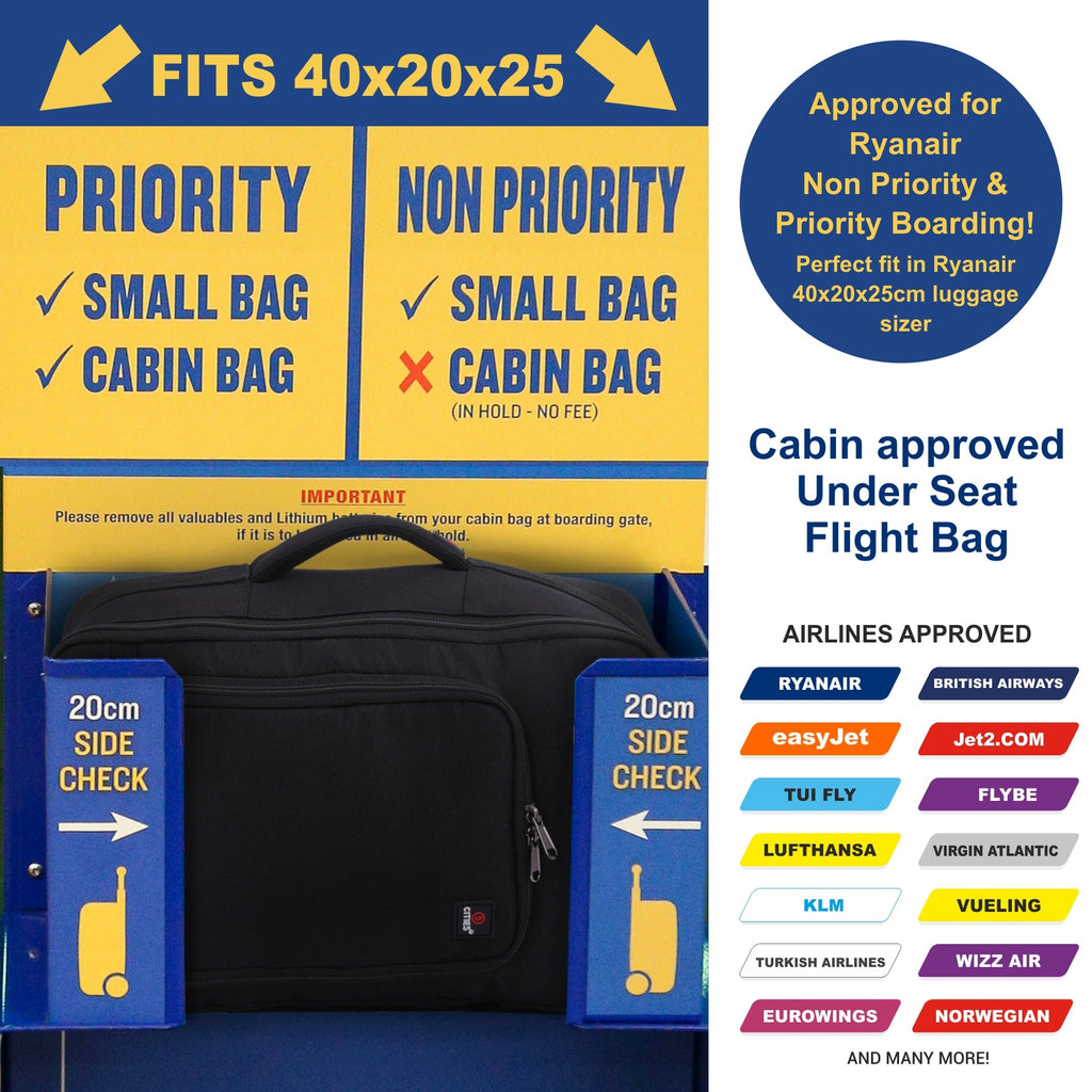 ᐈ Las mejores maletas de 40x20x25 para Ryanair de 2024