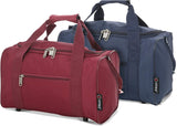 5 Cities (40x20x25cm) Hand Luggage Holdall Flight Bag (x2 Set) - Packed Direct UK