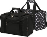 5 Cities (40x20x25cm) Hand Luggage Holdall Flight Bag (x2 Set) - Packed Direct UK