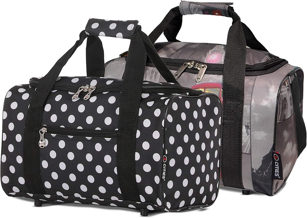 Soft luggage holdalls top
