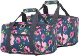 5 Cities (40x20x25cm) Hand Luggage Holdall Flight Bag (x2 Set) - Packed Direct UK