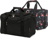 5 Cities (40x20x25cm) Hand Luggage Holdall Flight Bag (x2 Set) - Packed Direct UK