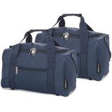 5 Cities (40x20x25cm) Hand Luggage Holdall Flight Bag (x2 Set) - Packed Direct UK