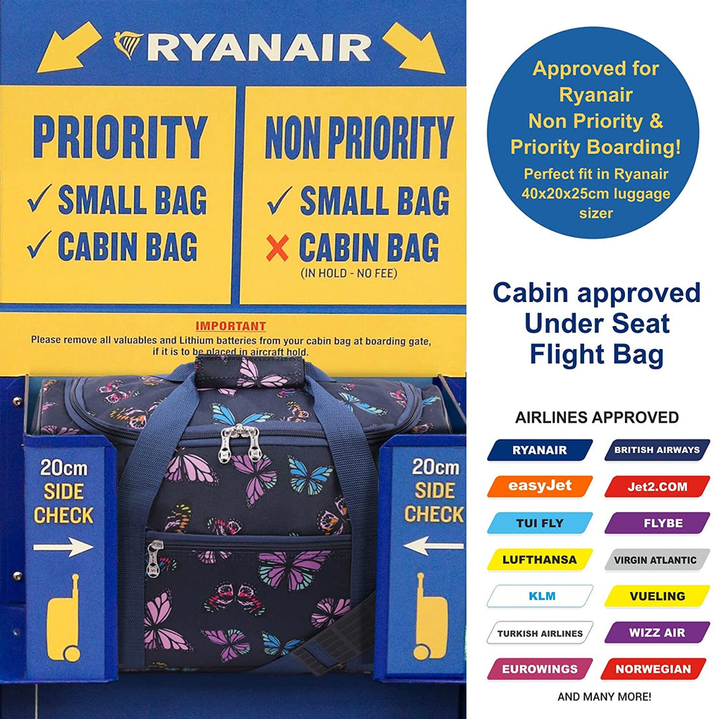 5 Cities Ryanair Max (40x20x25cm) New and Improved 2024 Backpack Rucks –  Packed Direct UK