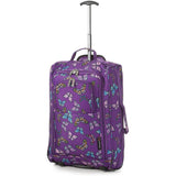 5 Cities (55x35x20cm) Lightweight Cabin Hand Luggage - Packed Direct UK