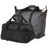 5 Cities (55x40x20cm) and Aerolite (35x20x20cm) Hand Luggage Shoulder Holdall Bag Set (x2 Set) - Packed Direct UK