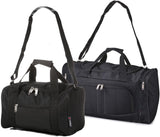 5 Cities Cabin Approved Holdall Duffle (fits 55x40x20cm) & Ryanair Second Hand Luggage Shoulder Bag Set (35x20x20cm) - Packed Direct UK