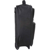 5 Cities Easyjet Ryanair 55x40x20cm Folding Cabin Bag Hand Luggage Carry On Suitcase Black