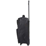 5 Cities Easyjet Ryanair 55x40x20cm Folding Cabin Bag Hand Luggage Carry On Suitcase Black