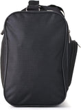 5 Cities Holdall Duffle Sports/Gym & Hand Luggage Shoulder Bag (Black, 32L) - Packed Direct UK