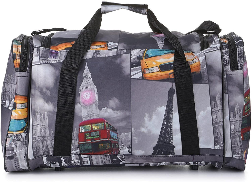 5 Cities Lightweight Hand Luggage Cabin Sized Sports Duffel Holdall - Packed Direct UK