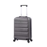 Aerolite 55x38x20cm Emirates Max Size Hard Shell Carry On Hand Cabin Luggage Suitcase 55x38x20 with 4 Wheels,Also Fits Many Other Airlines