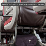Aerolite (45x36x20cm) New and Improved 2025 Easyjet Maximum Size Holdall Cabin Luggage Under Seat Flight Bag, Black